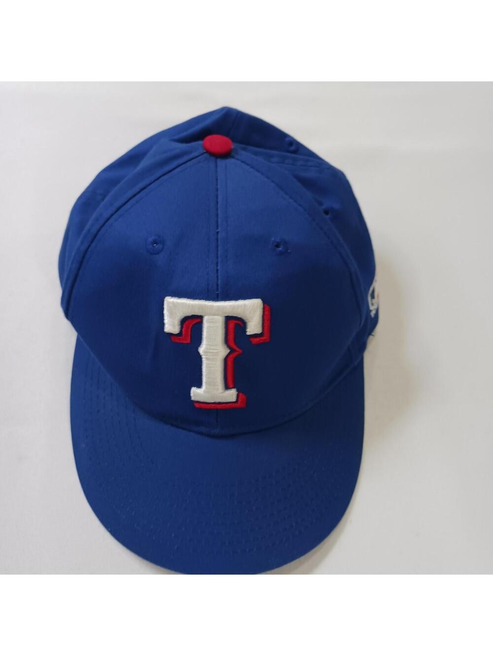 Team MLB OC Sports Texas Rangers Youth Back Strap Blue Baseball Cap Hat